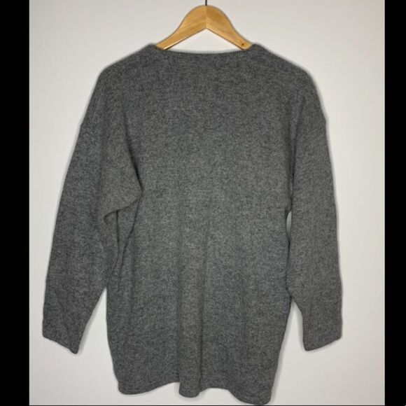 Boundary Waters wool blend argyle cardigan. XL - Picture 2 of 4